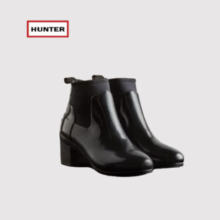 ハンター HUNTER レディース リファインド グロス ミッド ヒール