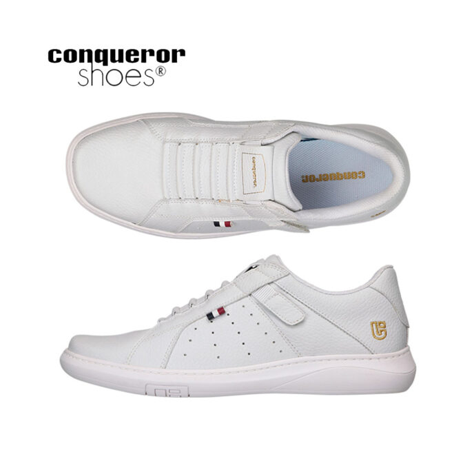 コンカラー conqueror バンジー BUNGEE スリッポン メンズ