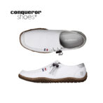 コンカラー conqueror オアシス レザー メンズ スリッポン リゾート
