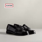 ハンター HUNTER レディース リファインド ボウ グロス ペニー ローファー WFF1096RGL